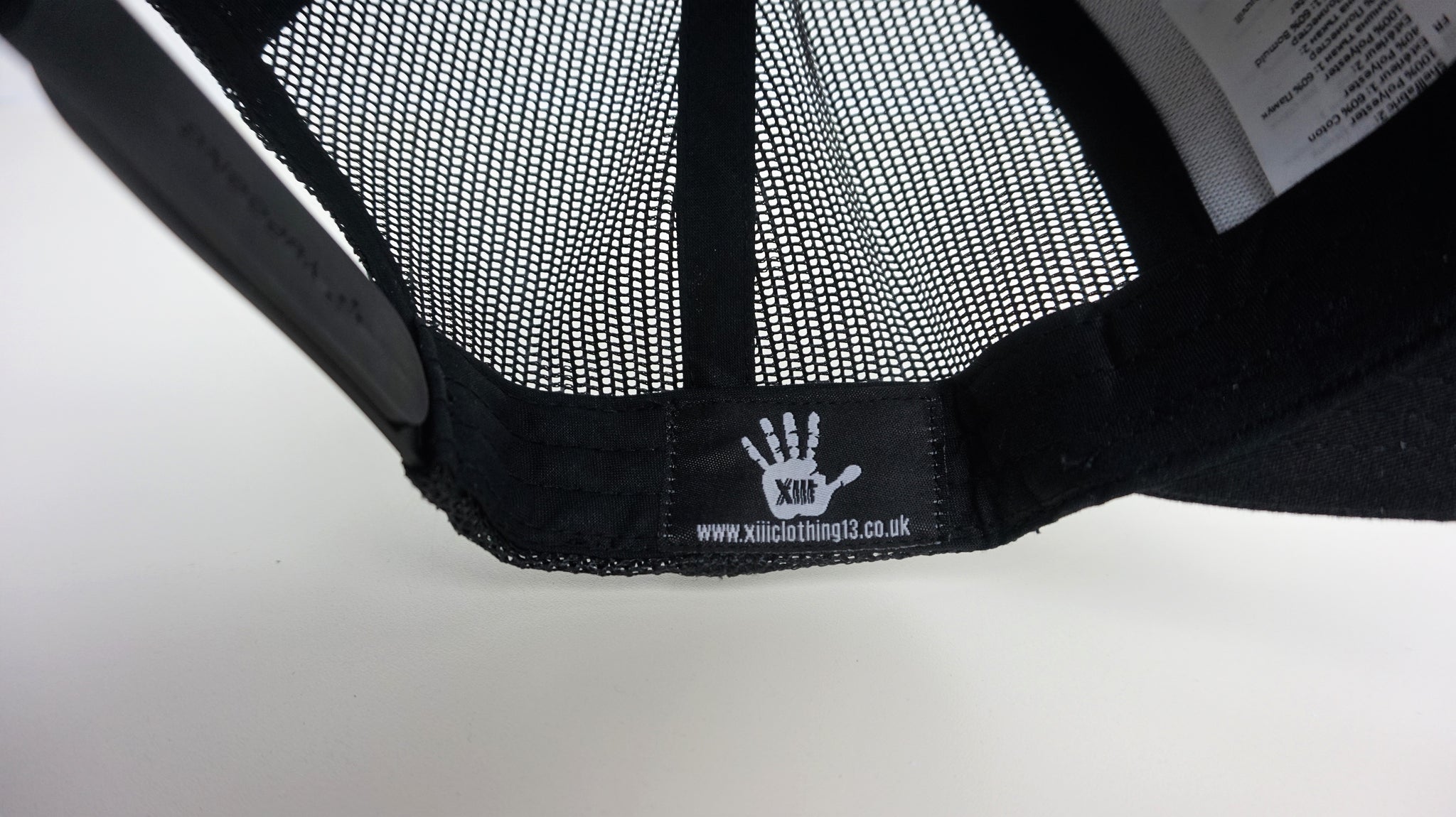 Limited edition all black retro trucker X Black logo