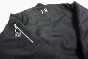 Dark Night All Black Unisex Bomber Jacket
