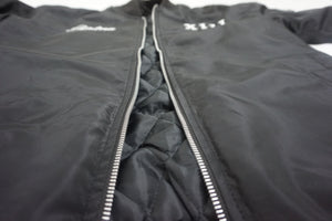 Dark Night All Black Unisex Bomber Jacket
