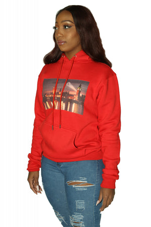 Dark Nights Red Hoodie