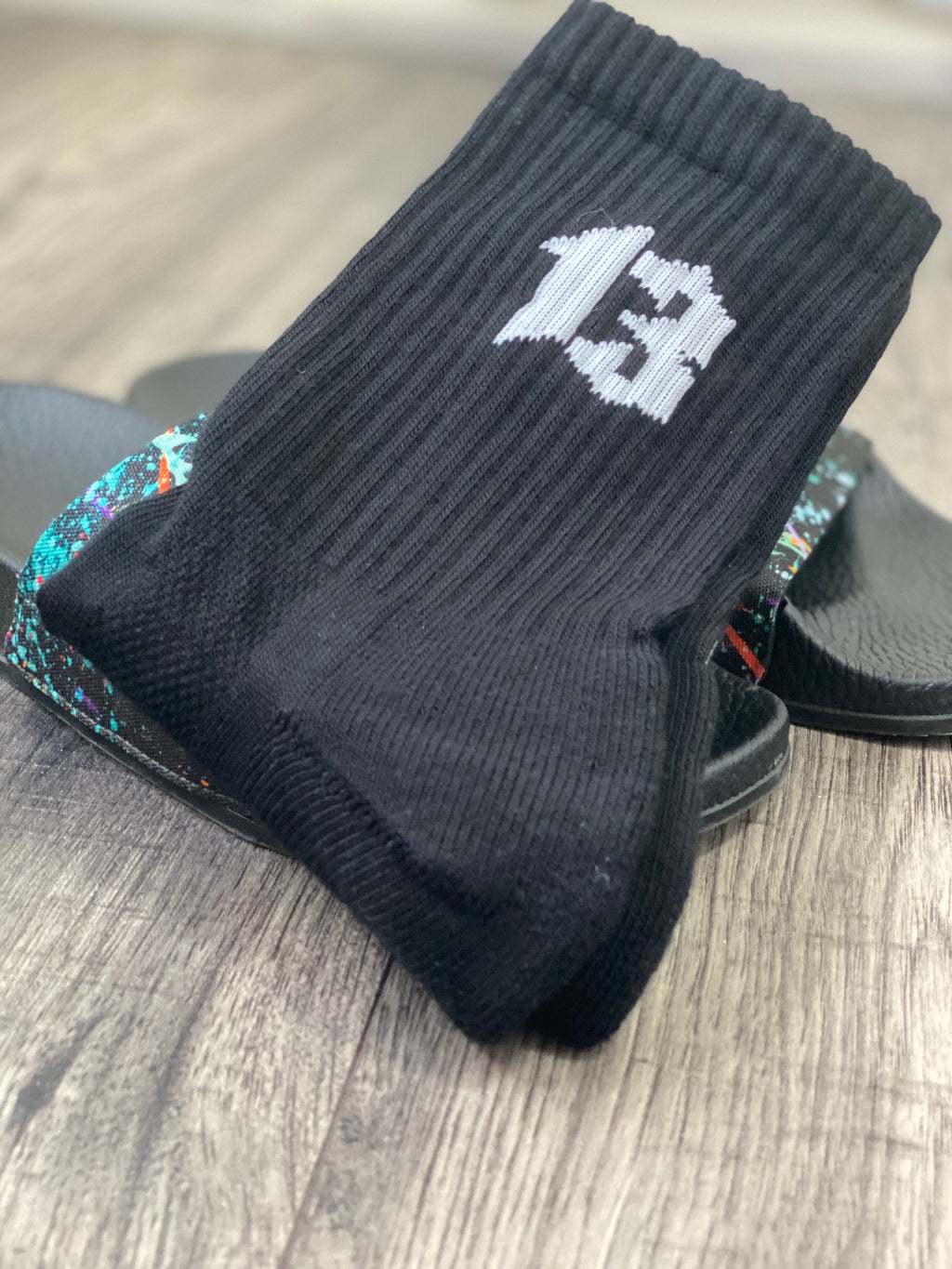 BLACK XIII x 13 SPORTS SOCKS