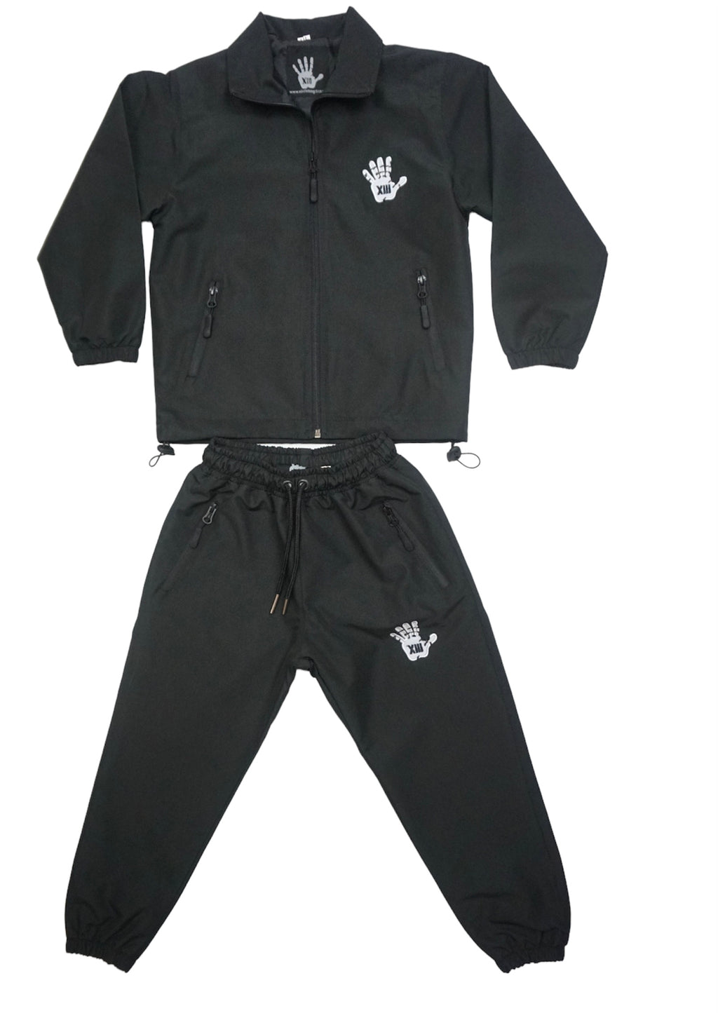 Black & Grey Unisex Tracksuit