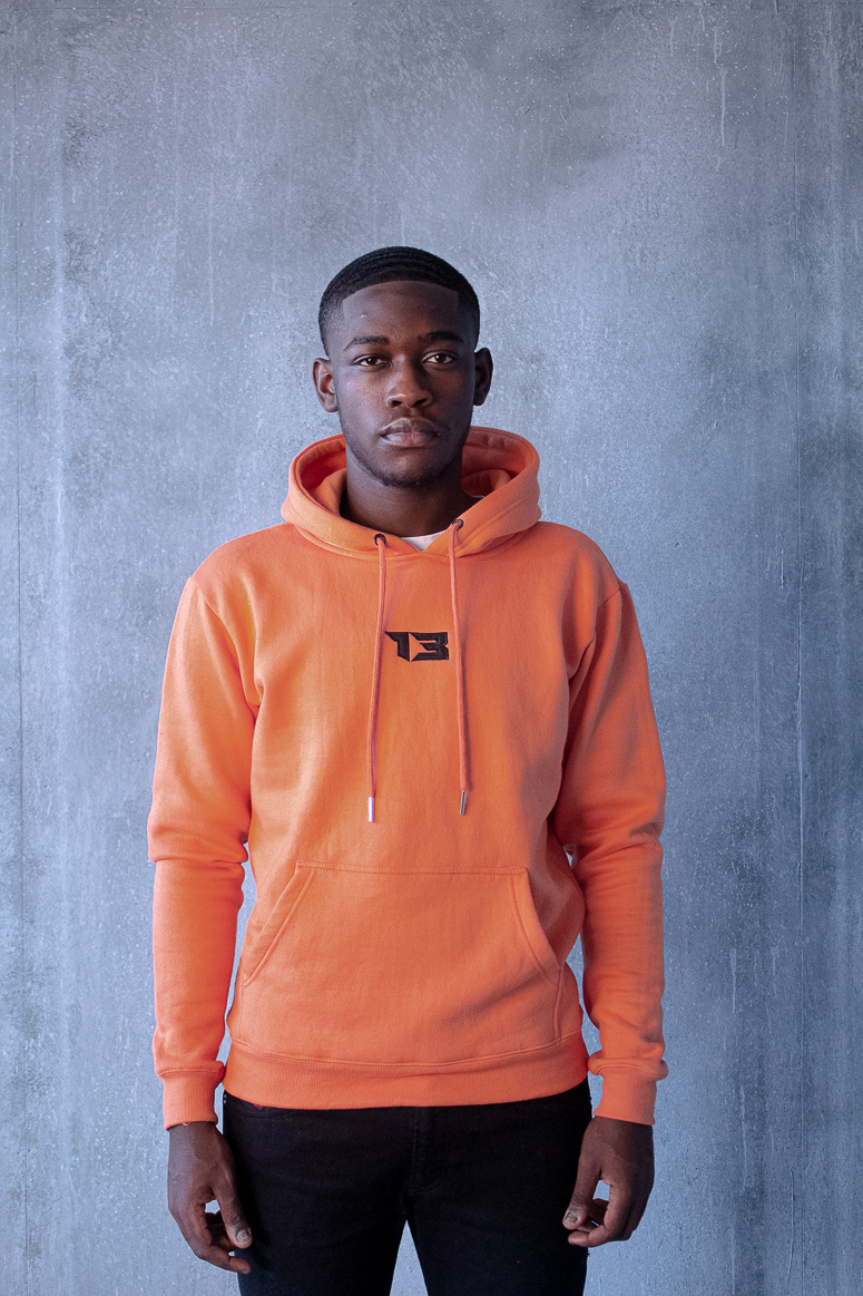 13  Orange Unisex Hoodies